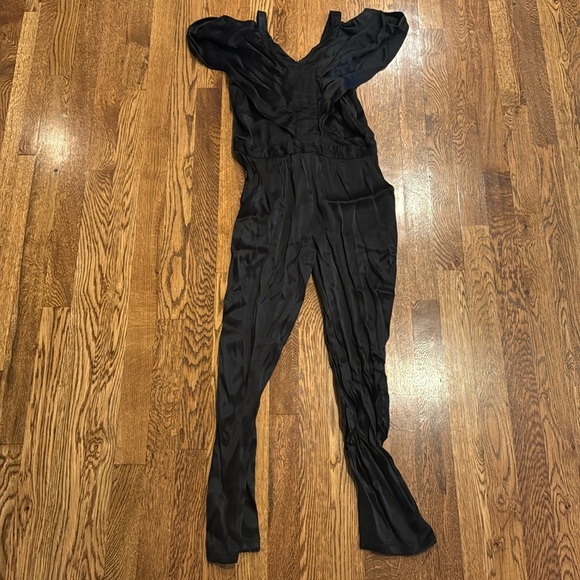 Bardot Junior’s Black Jumpsuit Size 14 - Picture 1 of 5